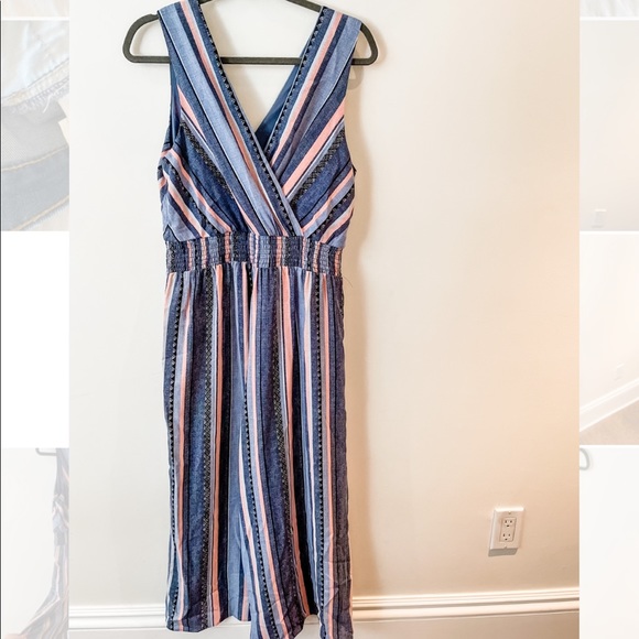 Smocked Waist Giavanna Jumpsuit (size L) - Picture 6 of 6